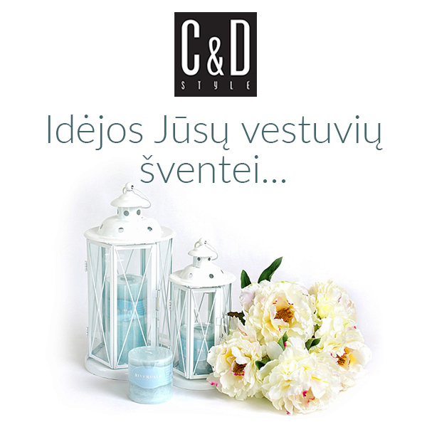 VESTUVIŲ DEKORO DETALĖS IŠ „C&D STYLE“