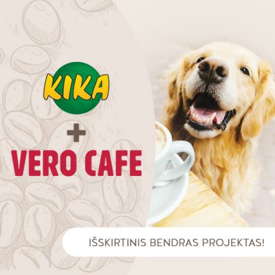 VERO CAFE + KIKA: draugiška gyvūnams erdvė